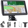 Dgayaeic Navigatore satellitare da 7 pollici per auto, navigatore GPS H;D con mappe del Regno Unito e Europa, assistenza per la guida della corsia, aggiornamenti gratuiti, supporto navigazione postale ricerca