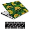 FFBOFFC Cover Rigida Compatibile con MacBook Pro 14 Pollici 2025-2021 Modello A2442 A2779 A2918 A2992 A3112 A3185 A3401 con Touch ID, Plastica Custodia Protettiva Case & Copritastiera, Leopardo freddo