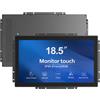 GreenTouch Monitor capacitivo a 18,5 pollici industriale del touch screen della struttura aperta di alta luminosità di 1000 pidocchi