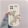 hdqICase Compatibile con Realme 8 4G/Realme 8 Pro 4G Bianco Cover