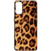 Mixroom - Cover Custodia Back case In TPU Silicone Morbida Per Xiaomi Redmi Note 11 / 11s 4G Fantasia Leopardato Marrone M757