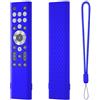 Generic Custodia protettiva per telecomando Hisense, in silicone, custodia protettiva per Hisense Class A7 U8 serie LCD 4K (blu)
