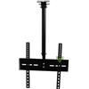 Generico BRACCIO STAFFA da soffitto DA 20 A 55 POLLICI SUPPORTO PER IL SOFFITTO TV LED SMART TV Inclinabile, VESA 100x100 200x100 200x200 300x300 200x400 300x400mm 400x400 50 47 42 37 27 24