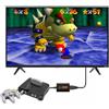 Gettimore Convertitore adattatore HDMI 1080P per Nintendo 64 SNES GameCube, cavo HD con uscita video e audio digitale, compatibile con le modalità di visualizzazione PAL NTSC