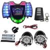 iFutniew Altoparlanti stereo per moto, wireless, Bluetooth, lettore MP3, impermeabile, audio FM per moto, scooter, ATV, UTV
