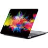 FFBOFFC Custodia Compatibile con MacBook Pro 16 Pollici 2020 2019 Rilascio Modello A2141 con Touch Bar Touch ID, Plastica Protettiva Custodia Rigida Cover Copertura, Fumo colorato