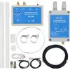RANRAO GA-490 Performance Active Loop Antenna 100K-179MHz per radio e ricevitore S DR, piccola antenna ad anello magnetico HF onda corta