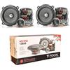GK SOUND 1 kit a 2 vie FOCAL ACCESS 130AS da 13 cm 130 mm 5 inch di diametro da 50 watt rms 100 watt max 4 ohm 90 dB 2 woofer 2 tweeter 2 crossover, kit a coppia
