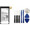 Audiosystem BATTERIA 2350MaH PER SAMSUNG GALAXY A3 2017 A320 EB-BA320ABE RICAMBIO, INCLUSO KIT MONTAGGIO BATTERIA