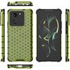Jiajihua Compatibile con Redmi K60 Ultra / K60 Extreme Edition Caso,Compatibile con Xiaomi 13T 5G / 13T Pro 5G Protezione della fotocamera Anti-goccia【PC+TPU】 2 in 1 Green