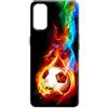 Mixroom - Cover Custodia Back case In TPU Silicone Morbida Per Motorola Moto E32 Fantasia Calcio E82