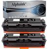 alphaink 2 Toner Neri Compatibili con HP 203A 203X CF540A CF540X per HP Color Laserjet Pro MFP M281fdw M281fdn M280nw M281cdw HP M254dw M254nw M254dn M281 M254 M280 (2 Nero)