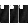apgo BACK SKIN Film Pellicola protettiva Protezione Posteriore per Apple iPhone 13, skin sticker film foil vinyl Carbon Nero