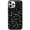 Mixroom - Cover Custodia Back case In TPU Silicone Morbido Per iPhone 15 PRO Fantasia Formule Algebriche Di Matematica M745