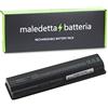 MaledettaBatteriaStore Batteria POTENZIATA 5200mAh 10,8V per portatile HP-compaq Presario CQ40, CQ40-100, CQ40-100 CTO, CQ45, CQ45-100, CQ50-100, CQ60, CQ60-100, CQ60-200, CQ61, CQ61-100, CQ61-200, CQ61-300, CQ61-310, CQ61-400, CQ70, CQ70-100, CQ70-201, …