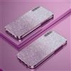 PAIX Custodia Telefono Trasparente Compatibile con Samsung Galaxy A750/A7 2018/A750F Cover Cornice Elettroplaccata Gradiente Glitter Protettiva Sottile TPU