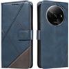 XINNI Cover per Xiaomi Redmi A3 Custodia | Cellulare Libro Antiurto Flip Pelle PU/TPU