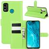 Fertuo Cover Honor 9X Lite, Custodia Portafoglio Cover a Libro in Pelle Flip Case con Silicone Bumper, Fibbia Magnetica, Porta Carte, Kickstand, per Honor 9X Lite, Verde
