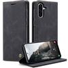 WenBaby CaseMe Cover per Samsung Galaxy A57, Magnetica Cover a Libro con Slot per Schede, Custodia in PU Pelle Portafoglio per Samsung Galaxy A57, Nero