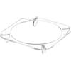 Generic Supporto di raffreddamento da tavolo per Mac Mini M1/M2/M4, base in acrilico, dock verticale salvaspazio con design antiscivolo, dissipazione del calore e gestione dei cavi