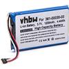 vhbw batteria compatibile con Garmin Edge 800, Approach G7, Edge Touring, Edge 810 navigatore GPS (1200mAh, 3,7V, Li-Poly)