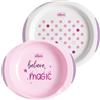 Chicco Set Piatti Bambini, Set Pappa Svezzamento con 1 Piatto Fondo e 1 Piatto Piano, Alette e Base Antiscivolo, Presa Facile ed Ergonomica, Appoggio per Cucchiaio, 2 Pezzi - 12+ Mesi, Rosa