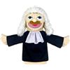 Bexdug Marionette da Eroe, Marionette per Giochi di Ruolo per Bambini, Progettate da Terapista Occupazionale, Dottore, Infermiere, Vigile del Fuoco, Agente di Polizia, Giocattolo Educativo Interattivo, 40 cm