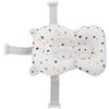 banapoy Cuscino da Bagno per Bambini, Galleggiante Tappetino per Vasca da Bagno per Neonati Cuscino del Sedile del Bagno del Bambino per 0-12 Mesi Neonato, Tappetino da Bagno per Doccia (Stelle Bianche)