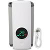 Garsent Scaldabiberon Portatile da Viaggio, Batteria da 6000 MAh, Riscaldamento Istantaneo e Costante, Scaldabiberon Scaldalatte per Bambini, Display della Temperatura