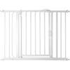 Safetots Cancelletto per Scale a Pressione con Chiusura Automatica, 103,8cm - 110,8cm, Bianco, Cancelletto a Chiusura Automatica per Bambini, Barriera di Sicurezza per Bambini