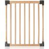Safetots Open Plan Stair Case Custom Fit Gate (80cm Panel Wood, wood)