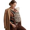 manduca XT - Marsupio Neonato 0-36 mesi - Seduta regolabile, da neonato a bambino - Fionda in cotone biologico con 3 opzioni di trasporto, leo