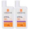 LA Roche Posay-Phas (L'Oreal) La Roche-Posay Anthelios UVMune 400 Fluido Anti-macchie SPF50+ 50ml potenziato da Melasyl™ 2x50 ml