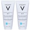 Vichy Purete Thermale Struccante Integrale 3in1 per pelle e occhi sensibili 200 ml 2x200 Detergente