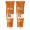 Avene (Pierre Fabre It. SpA) Eau Thermale Avène LATTE SOLARE Protezione alta SPF 50 2x100 ml