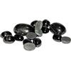 INDIA MADE Pietra preziosa sciolta naturale nera diopside stella (confezione da 1 pz.) -B077L2FD11