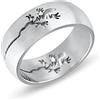 Anellissimo Anello Geco Uomo Donna Acciaio 316L - 22