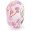 Trollbeads - Bracciale TGLBE-20352 "Fiori di Pesco" in vetro - Beads vincente del concorso People's Bead 2022-19229