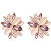 Rosato Orecchini Donna In Argento Con Simbolo Fiore | Collezione Gaia - RZGA57