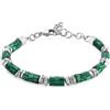Brosway Bracciale Uomo in Acciaio e Pietre Naturali | Collezione Riptide - BTD010