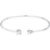 Morellato Bracciale Donna in Argento 925% riciclato con Zirconi, Rigido, Collezione TESORI - SAIW293