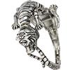 DonDon - Bracciale da uomo in acciaio inox, stile gotico, 21.5 cm, Acciaio inossidabile, Nessuna pietra preziosa
