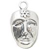 Marrocu Gioielli - Ciondolo Maschera della Sartiglia Argento Brunito