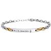 amorili Bracciale Uomo Personalizzato in Acciaio Inox Maglia Marina con Incisione | Braccialetto Maschile Elegante Regolabile | Gioiello Personalizzabile Idea Regalo per Lui bcc3113