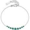 Brosway Bracciale Donna in Argento e Life Green | Collezione Fancy - FLG132