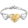 S'Agapõ Bracciale Donna in Acciaio con Simbolo Cuore | Collezione Stellar - SSE61