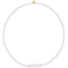 Rue des Mille Collana Girocollo Perle Whiteside 925 GR-019 3 AU, Argento, M