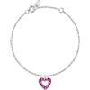 Bluespirit Bracciale Bimba in Argento 925, Cristalli, Collezione B-Baby - P.25D305001600