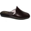 Creazioni Falcade FALCADE 7118 Ciabatta da Camera Uomo Vera Pelle Made in Italy T.Moro 41