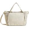 Desigual Bols_regasita Libia, Borsa a Mano Donna, Bianco, Taglia Unica